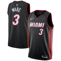 Dwyane Wade Miami Heat Black Jersey