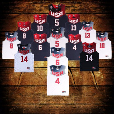 2014 USA FIBA World Cup Jerseys